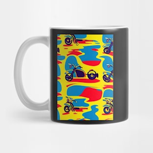 RETRO MOTORCYCLES WALLPAPER Mug